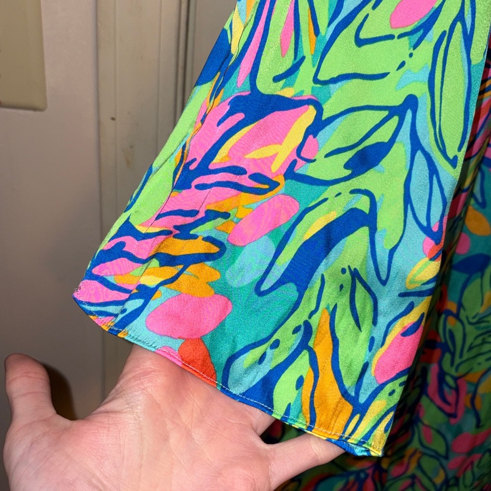 Women’s Lilly Pulitzer Hot Spot Carol Shift Dress Size 8 - Picture 4 of 9